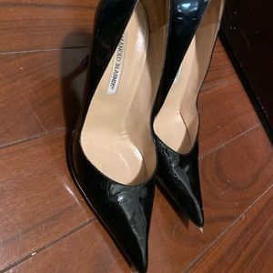 Manolo Blahnik pointed toe heels